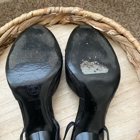 Chanel Vintage Pumps Slingback - Picture 2 of 5